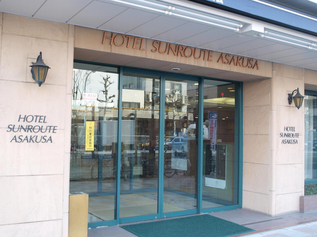 Hotel Sunroute Asakusa Prefektura Tokio Exteriér fotografie